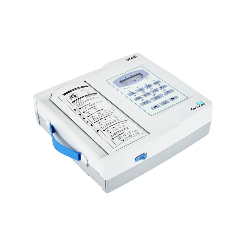 Bionet CardioCare2000 — standard 12-lead resting ECG with thermal printing