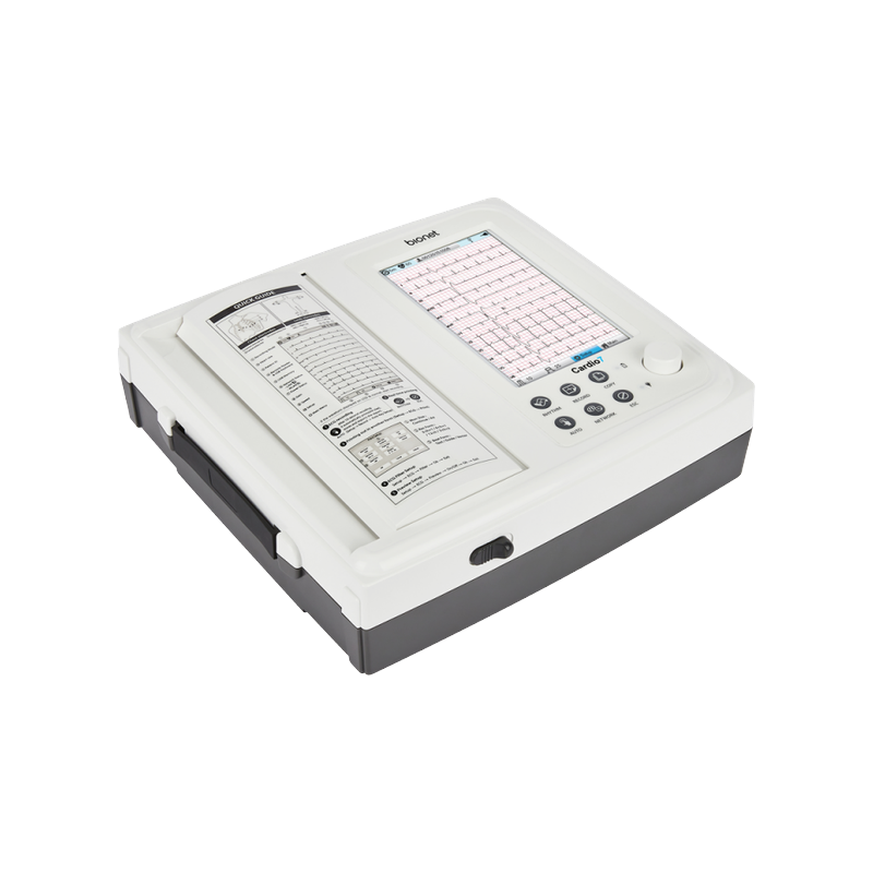 Bionet Cardio7 — premium 12-lead ECG with advanced rhythm analysis and HL7 / EMR integration