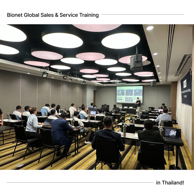Bionet Global Sales & Service Training in Thailand!