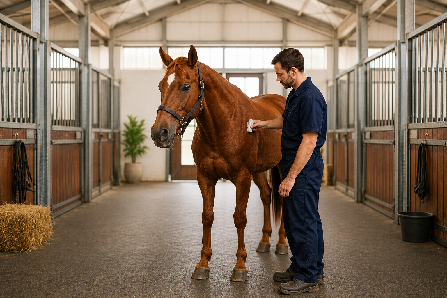 Equine Ultrasound Imaging for Large Animal Practice Handheld veterinary ultrasound system supporting equine imaging, musculoskeletal assessment, and large animal diagnostic examinations